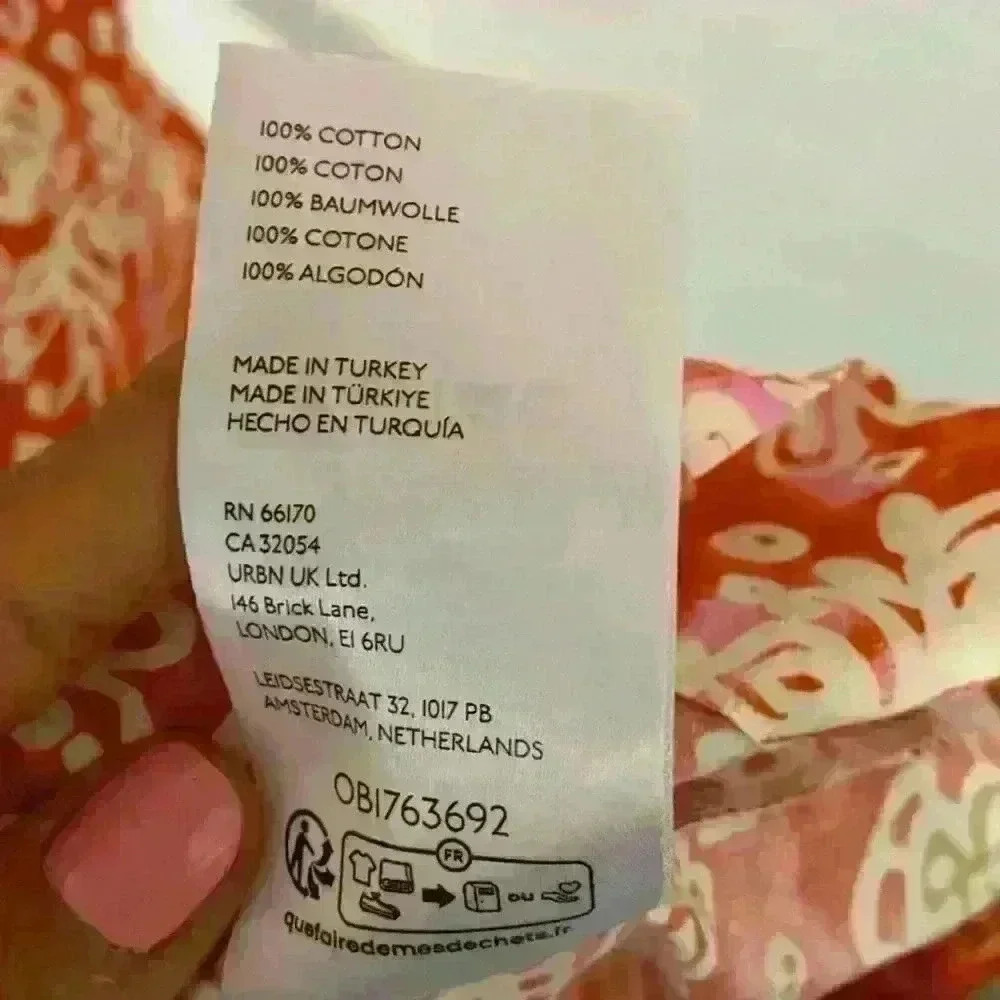 Maeve by Anthropologie 100% Cotton Printed Flutter Sleeve Babydoll Dress Size XS - Picture 13 of 13